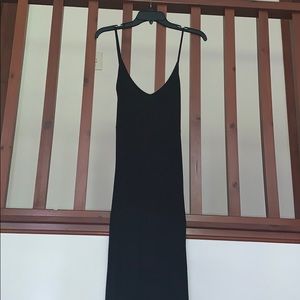 Heart and Hips black dress with open back